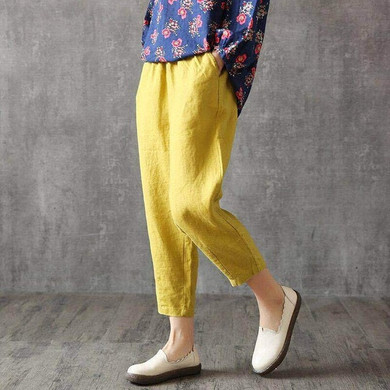 Women's Summer  Casual  Loose Femme Trousers