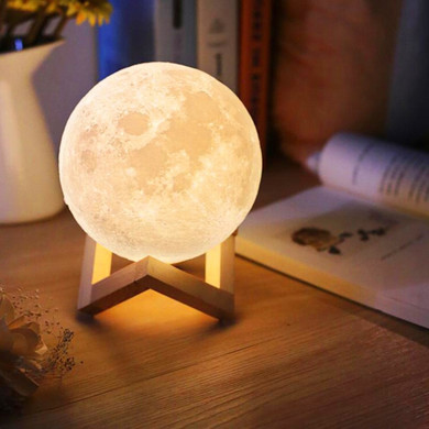 Dropship USB 3D light fixtures 8CM 10CM  moon lamp levitating night light led Color Change Touch Lighting Bedrooms Lamp
