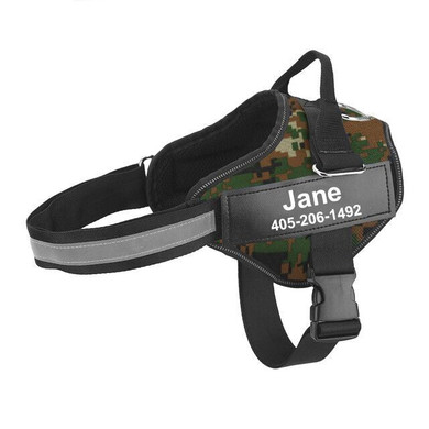 Reflective Breathable Adjustable Harness For Dog