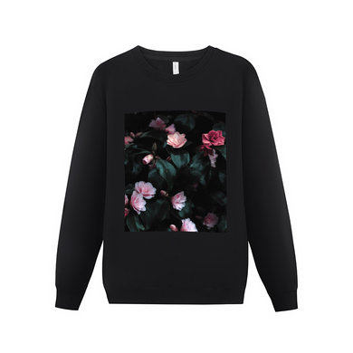 Pink And White Flower Pullover