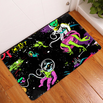 Door Mat - Space Craft - (Craft Beer Artwork)