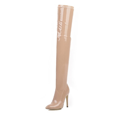 High heel over the knee boots