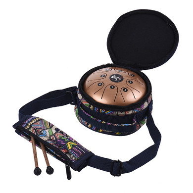 5.5 Inch Tongue Drum Mini 8-Tone Steel Tongue Drum