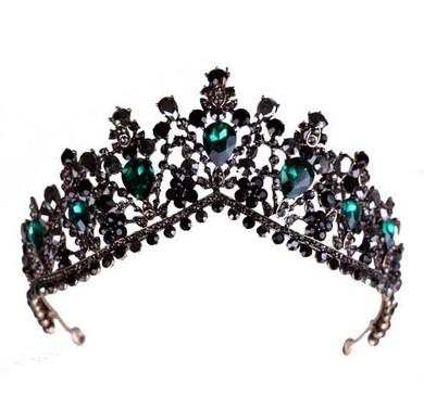 Rhinestone Crown Elegant Tiara