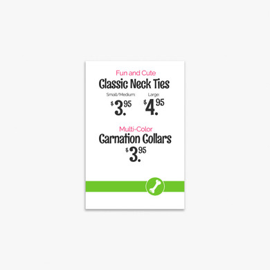 Classic Neck Tie Retail Card