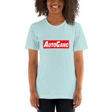 AUTOGANG SAVAGE TAG White Women Short-Sleeve Unisex T-Shirt