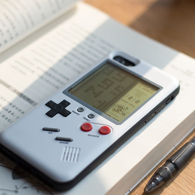 Game Boy styled Phone Cases for iPhone 6-Xs with Vintage Games