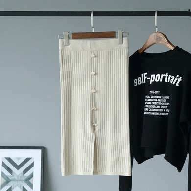 Lady Pencil Office Skirt
