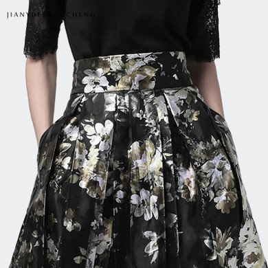 Size Jupe High Skirts Waist Skirt