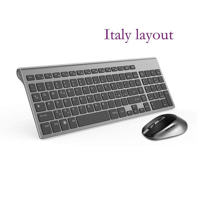 Portable Wireless Keyboard  With Mouse, Full Size 2400 DPI - 2.4 GHz Ultra Thin Portable Wireless Keyboard  With Mouse, Full Size 2400 DPI - 2.4 GHz Ultra Thin