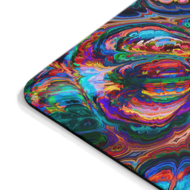 Rainbow Geode Mousepad