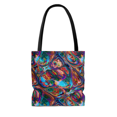 Rainbow Geode Tote Bag