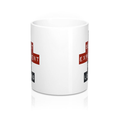 Top Secret Experiment - Funny Novelty Gift Mug 11oz