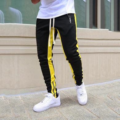 Mens Joggers Casual Pants Fitness Men Sportswear Tracksuit Bottoms Skinny Sweatpants