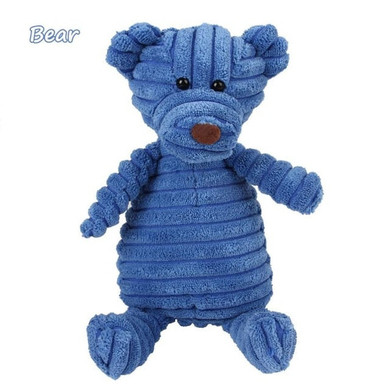 Toy Plush Corduroy with Squeaker