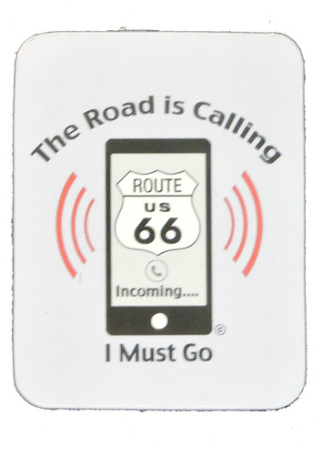 Route 66 "The Road is Calling" Magnet
