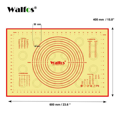 WALFOS brand Baking sheet liner Non Stick Silicone Baking Mat Non-Stick Baking Cookie Liner pastry mat Bakeware Kitchen Tool