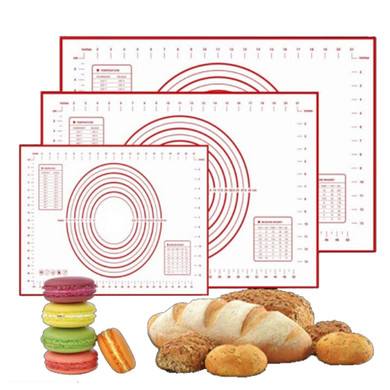 60*40CM Non Stick Silicone Baking Mat Sheet Kneading Rolling Dough Pad Mat Baking Bakeware Liners Pads Cooking Tools