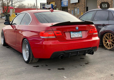 E92 Carbon Fiber Rear Diffuser