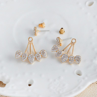 Crystal Stud Earrings for Women's