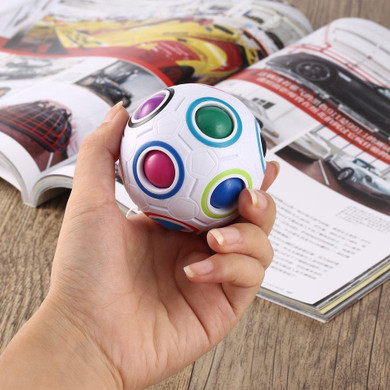 Magic 3D Rainbow Puzzle Ball