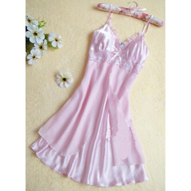 Fashion Sexy Women Lingerie Nightgown Casual Ladies Sleepwear Nightdress Camisola Vestidos Femininos Nightie Women Clothing