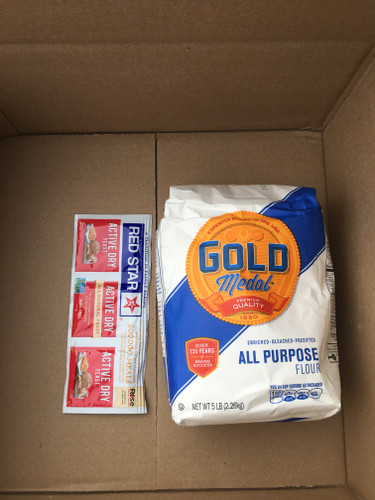 Gold Medal All Purpose Flour and Red Star Active Dry Yeast, Free Shipping