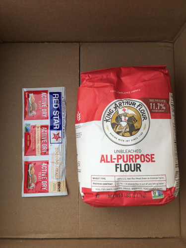 King Arthur All Purpose Flour and Red Star Active Dry Yeast, Free Shipping