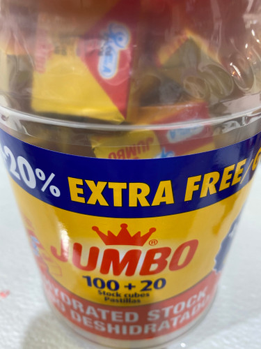 Jumbo stock cubes