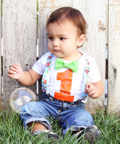 Fish Fishing Ocean Under the Sea First Birthday Outfit for Baby Boys Fish Fishing Ocean Under the Sea First Birthday Outfit for Baby Boys