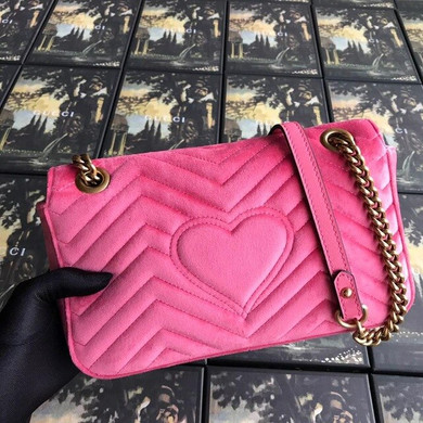 Luxury handbags women bags designer velvet high quality fashionable real famous gg chains bag for ladies satchels handbags