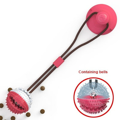 Double Suction Cup Chew Tug Toys for Aggressive Chewers Large Dogs