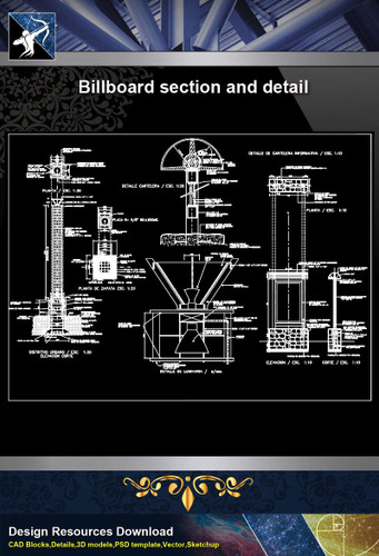 【Architecture Details】Billboard section and detail
