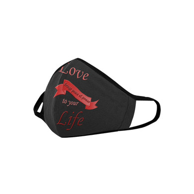Love Brings Peace Mouth Mask