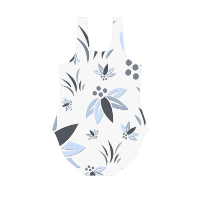 Cool Corporate Flora Vest One Piece Swimsuit (Model S04)