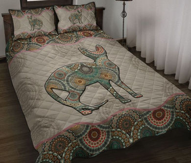 Cat Mandala Style Pattern Bedding Set
