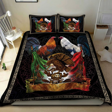 Two Roosters Symbol Bedding Set