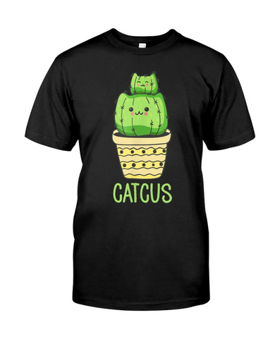 Cat Cactus Super Cute Kawaii T-Shirt