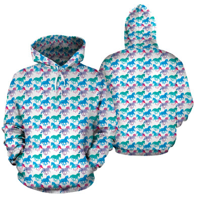 Watercolor Horse Hoodies