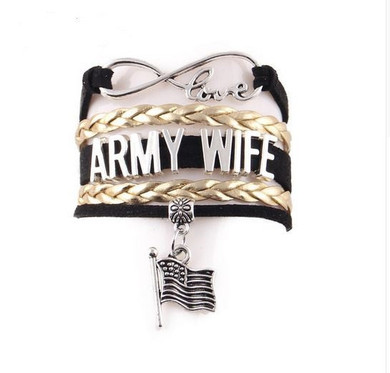 Infinity Love Army Wife Bracelet Offer