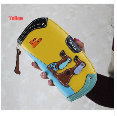 Fashion Cute Cartoon Dog Wallet