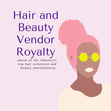 Hair and Beauty Vendor Book