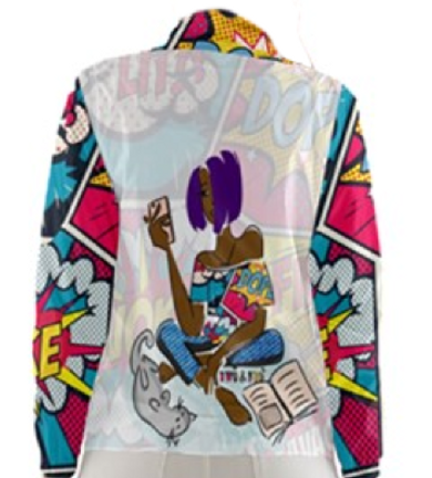 Woke Windbreaker : Chocolate
