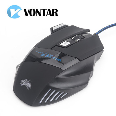 5500 DPI game ful Mouse 7 Buttons LED Optical USB Wired Mice for pro
 Gamer Computer Better than X7 mouse