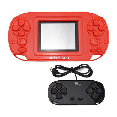 DATA FROG Mini 8 bit Handheld Game Console 2 Player Gamepad Built-in 400 Games 3.0 Inch Retro Video Handheld Player Game Console