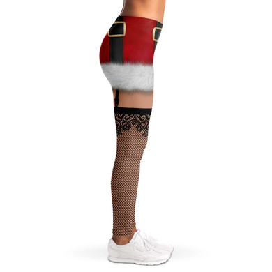 Naughty Santa Leggings