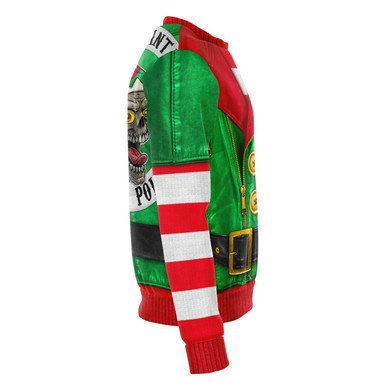 Biker Elf Costume Sweatshirt
