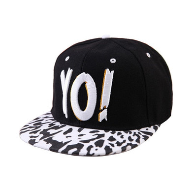 YO! Retro Embroidered Snapback Cap