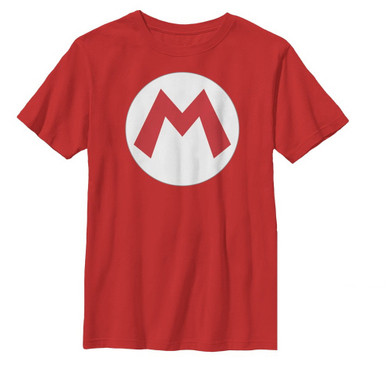 Super Mario Bros Youth MARIO Icon Tee