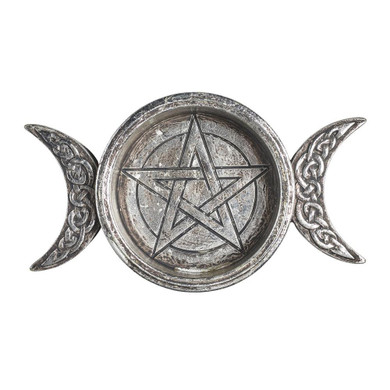 Triple Moon Trinket Dish, Alchemy Gothic
